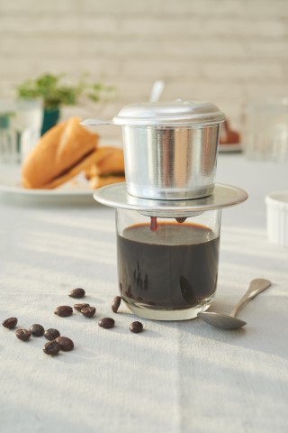 Prensa francesa para café con molienda gruesa