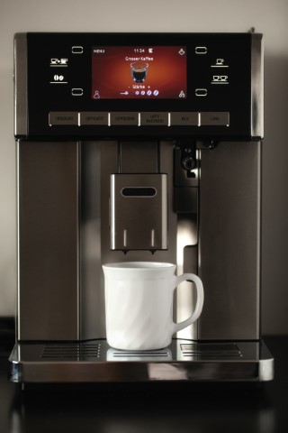 Cafetera superautomática para café en grano